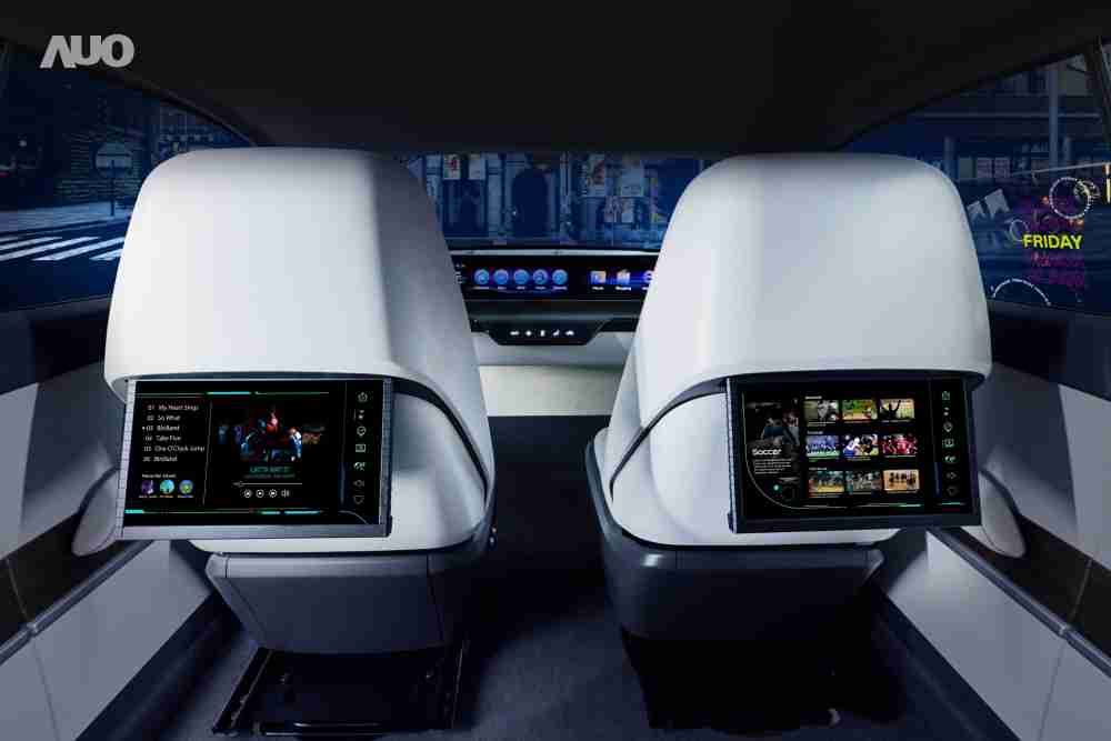糖果派对新一代Smart Cockpit 2024，，以Micro LED先进显示技术优势，，创建〝可卷式后座娱乐显示器〞，，，，仅在互动时才显示出所需画面及信息，，，，扩充更丰富的娱乐和交互信息服务，，，获国际奖项荣耀