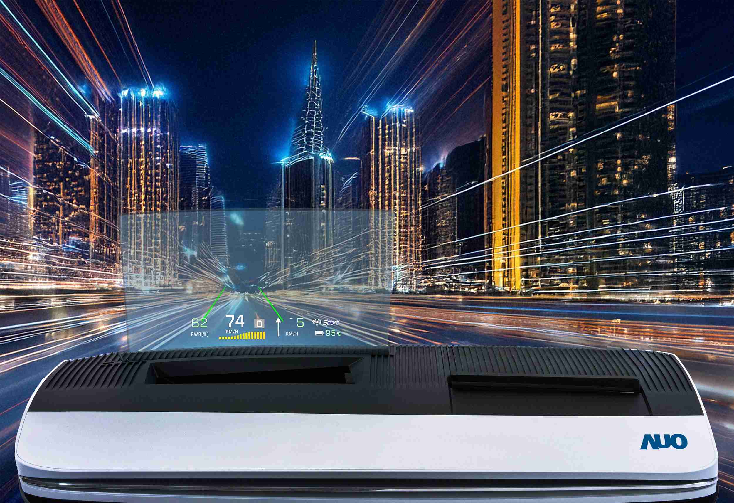 糖果派对推出13吋Micro LED抬头显示器，，提供高入眼亮度、、、高色彩饱和度的显示质量，，在阳光下或黑暗中都清晰可见，，，并利用Micro LED模块体积小的优势，，解决车用空间有限的痛点